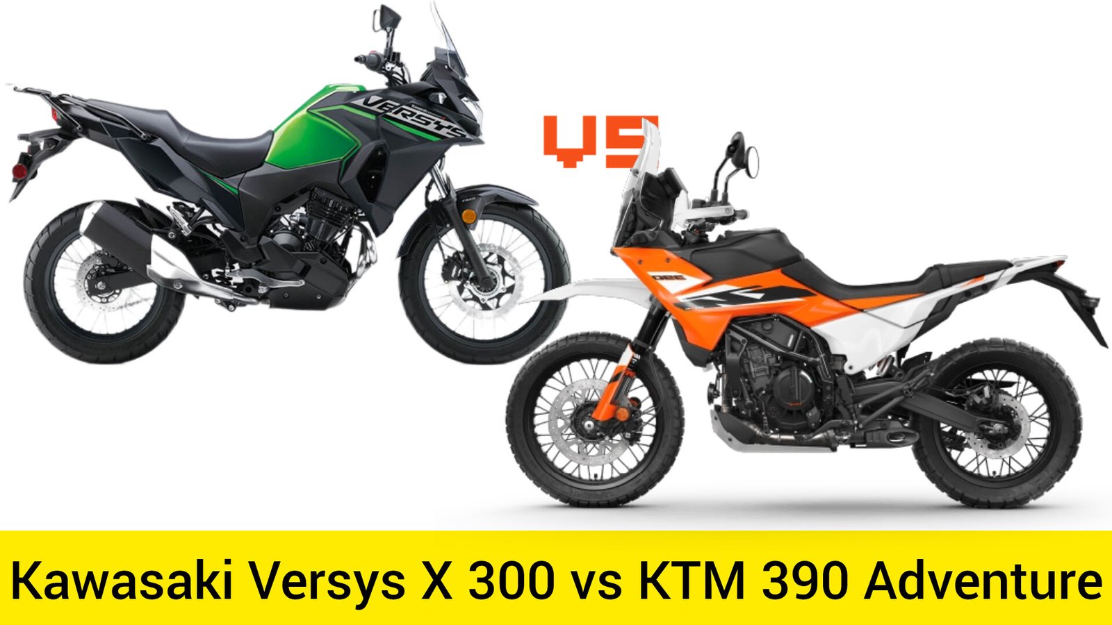 Kawasaki Versys X 300 vs KTM 390 Adventure