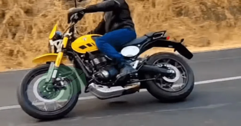 Triumph scrambler 400 xc price in india