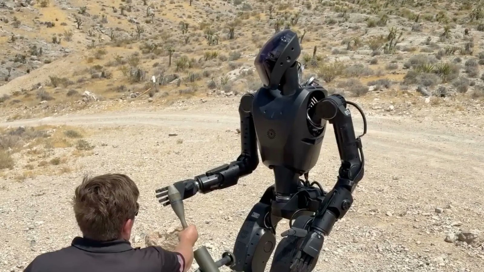 Foundation Phantom Humanoid Robots Pitched for Border Patrol Duties