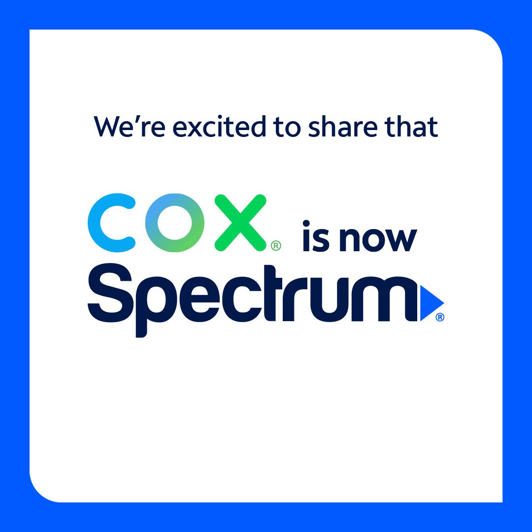 Cox Is Now Spectrum