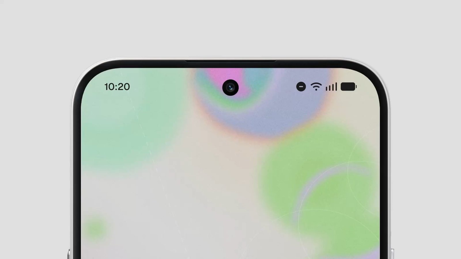 OS 5.0 status bar design
