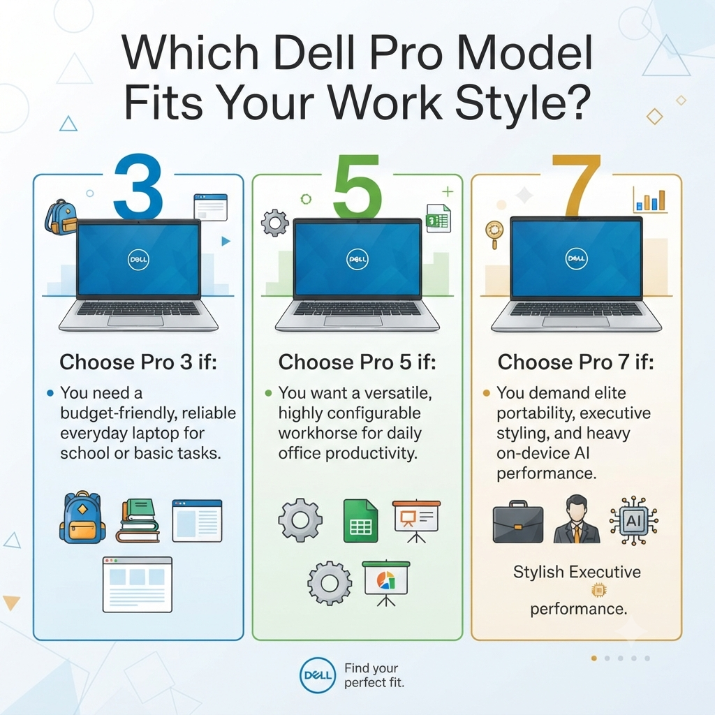 Which Dell Pro Model Fits Your Work Style?