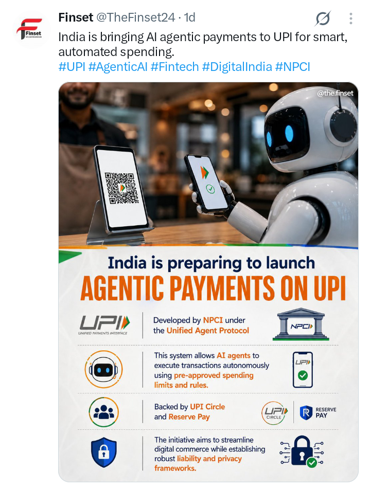 AI agent UPI payments