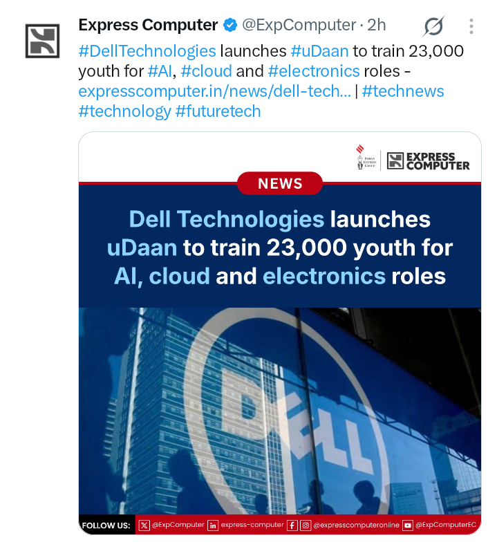 Dell uDaan program